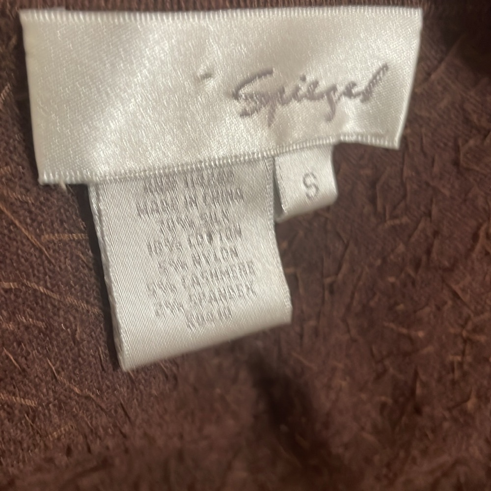 Sequined Soft Sweater Jacket Lavishly Sparkling S… - image 3